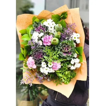 umělá květina Květiny Expres Kytice Podzimní Brassica