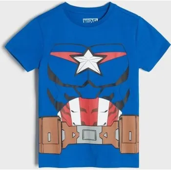 Sinsay - Tričko Marvel - mid blue - ZP404-52X - ZP404-52X-116-2