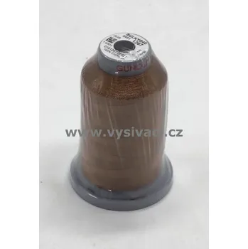 Nit vyšívací nit Gunold Sulky hnědá 1267, návin 1000m, viskóza Jednotka: 1 kón návin 1000m