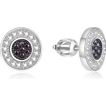 Náušnice AGATO Stříbrné náušnice se zirkony AGUP1834S