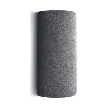 Paraván Akustický panel POLY, půlválec, Ø280x500 mm, nástěnný, světle šedá