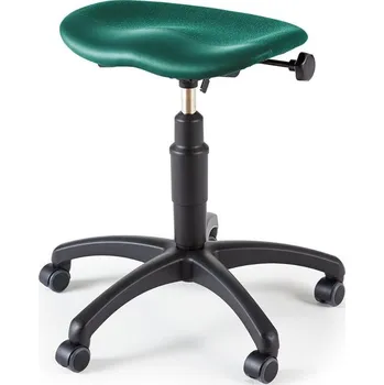 Židle KEN, bez opěradla, zelená