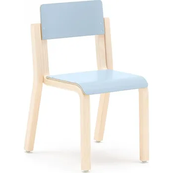 Jídelní židle Dětská židle DANTE, výška 310 mm, bříza/modrá