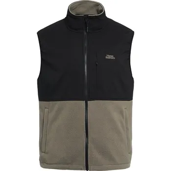 Pánská móda Fleecová vesta Duval - taupe velikost XL