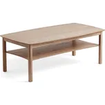 Konferenční stolek MARATHON, 1200x700 mm, bíle pigmentovaný dub