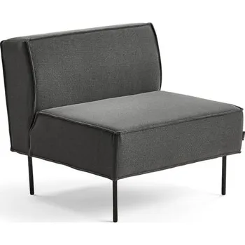 Pohovka Křeslo COPENHAGEN PLUS, textilní potah, antracitově šedá