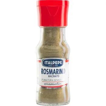 Koření Italpepe rozmarýn mletý ve skle (Rosmarino Macinato) 18g