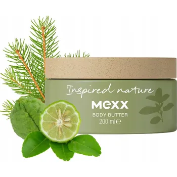 Tělový krém Mexx Inspired Nature tělové máslo s vůní parfému 200 ml