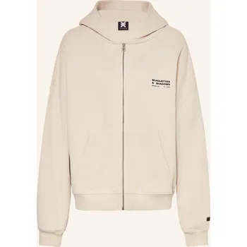 Dámská mikina Karo Kauer Dámská Oversized Mikinová Bunda, krémová / černá, 40