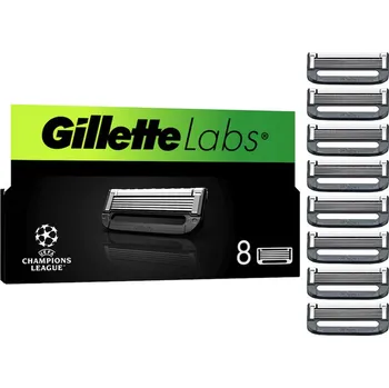 Příslušenství k holicímu strojku Gillette Labs náhradní hlavice 8 kusů