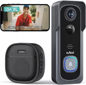 IP kamera BEZDRÁTOVÝ ZVONEK S KAMEROU, VIDEO VRÁTNÍK, PIR, WIFI 2K 3MPx 5200mAh