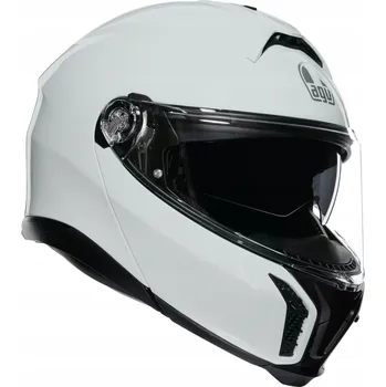 Helma na motorku PŘILBA AGV TOURMODULAR STELVIO WHITE