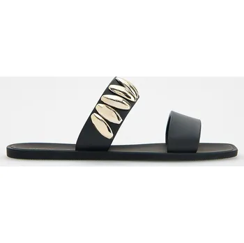 Dámské žabky Reserved - Žabky s ozdobnými řemínky - černý - 344CR-99X - 344CR-99X-42