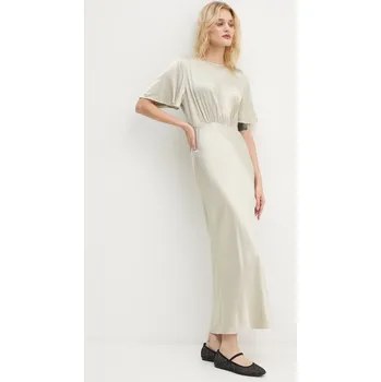 Dámské šaty Šaty Samsoe Samsoe SALUCINDA F24300091 béžová 01X, vel. S