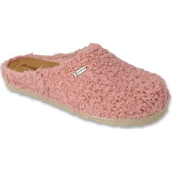 Dámská zdravotní obuv Dámské pantofle INBLU, růžové s koženou stélkou