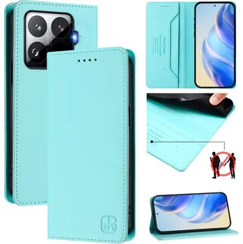 Pouzdro na tablet VSECHNONAMOBIL 122588 RINA Zaklápěcí pouzdro pro Xiaomi 15T Pro mentolové