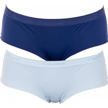 Kalhotky Kalhotky 2psc QD3696E-AAN modrá - Calvin Klein Barva: Modrá, Velikost: XS