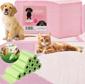 toaleta pro psa Absorpční podložky a rohože pro psy ALLEMED 50 ks