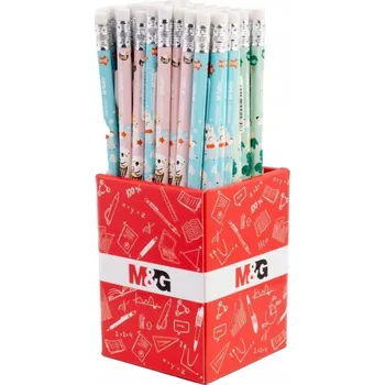 Grafitová tužka Tužka s gumou M&G HB 1 ks