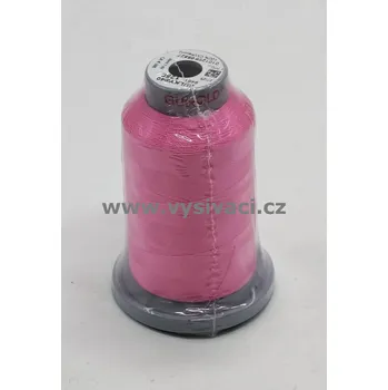Nit vyšívací nit Gunold Sulky růžová 1256, návin 1000m, viskóza Jednotka: 1 kón návin 1000m