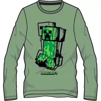 Dětské trčiko Minecraft 0023 zelené vel.128,152
