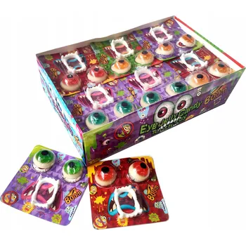 Bonbon Želé bonbóny Zuby Oči Želé Bonbony Oči 30 ks x 7 g
