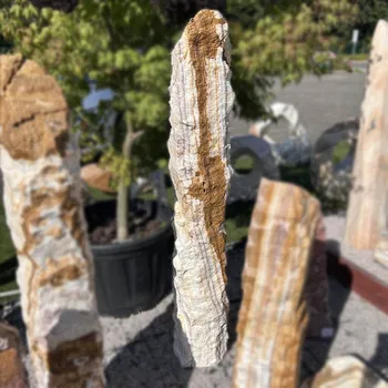 Zahradní dekorace Kamenný sloup Angel SL-46 - onyx