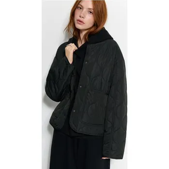 Dámský kabát Prošívaná bunda - S - House - černá - 557EW-99X