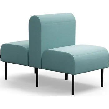 Pohovka Modulární sedačka VARIETY, oboustranná, 1místná, potahová látka Pod CS, tyrkysová