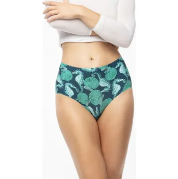 Dámské oblečení Kalhotky Sea Story Simple Maxi zelené - Julimex Velikost: L