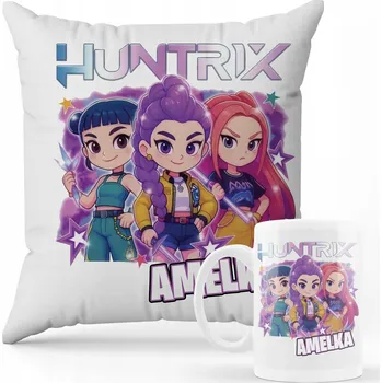 SADA POLŠTÁŘ + HRNEK Prezen Kpop Demon Hunters Huntrix LOVKYNĚ JMÉNO 23