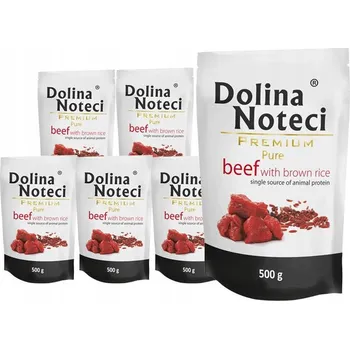 Krmivo pro psa Dolina Noteci Pure Vlhké krmivo pro psy s alergií HOVĚZÍ 10 x 500 g
