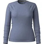 Dámské funkční triko Smartwool W Classic Thermal Merino Base Layer Crew Velikost: L / Barva: modrá