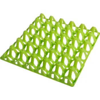 Stohovatelné plastové plato na 30 ks vajec - zelené