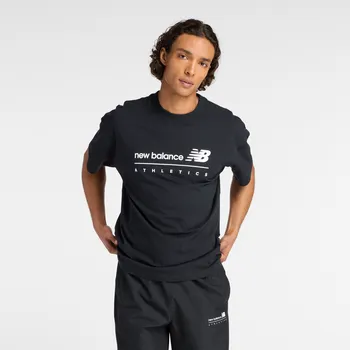 Pánské tričko Pánské tričko New Balance MT53525BK – černé