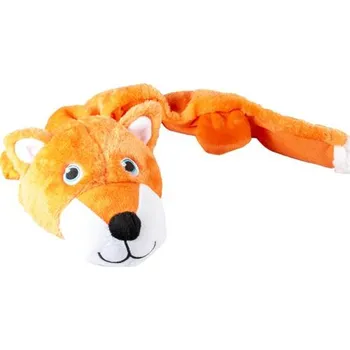 Hračka pro psa Hračka plyš Squeaky liška oranžová Duvo+