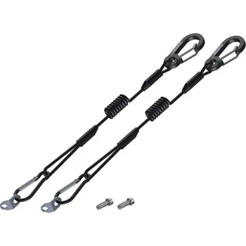 Skialpinistické vybavení Skialpové vázání Kreuspitze Vodítko kevlar se 2 karabinami pár