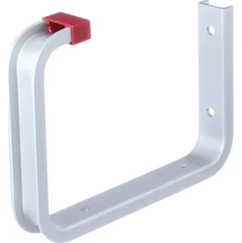 Dílenský regál ALBERTS Hák stropní lomený ALU