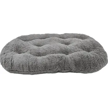 Pelíšek pro psa Samohýl Exclusive Polštář ovál flanel Ruby světle šedá 60 cm