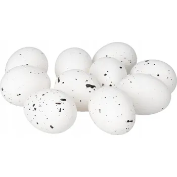 Velikonoční dekorace PLASTOVÁ VEJCE SKVĚLÁ VELIKONOČNÍ VEJCE VAJÍČKO 9 KS