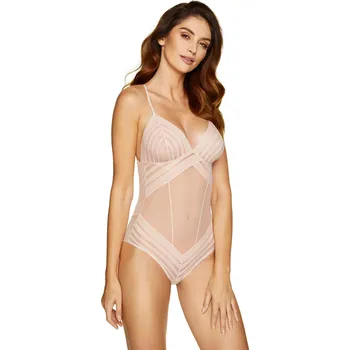 Body Dámské body Luna/BO Béžová - Gorteks Barva: béžová, Velikost: 36