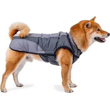 Obleček pro psa Samohýl Exclusive Obleček Vesta Esmé Lux II šedá-šedá 65cm