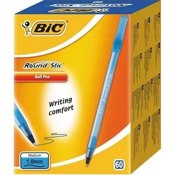 Propiska BIC Round Stic Classic 1,0 mm modré, 60 ks