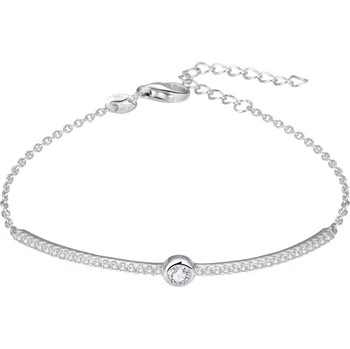 Náramek AGATO Stříbrný náramek se zirkony AGB628/21