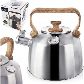 Varná konvice Orion rychlovarná Konvice z hliníku o objemu 3,2 l, šedá