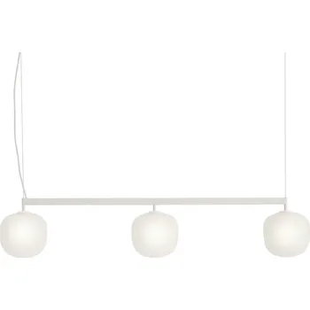 Muuto Závěsné svítidlo Rime Rail, white