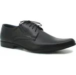 HILBY 115 black, pánské polobotky vel.41 (HILBY 115)