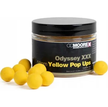 Boilies CC MOORE Plovoucí boilies Odyssey XXX Yellow Pop Ups 12mm