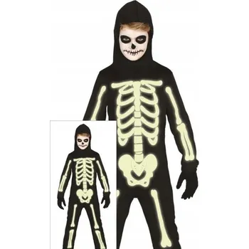 Karnevalový kostým HALLOWEENSKÝ KOSTÝM KOSTLIVEC 146