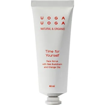 Pleťový peeling Uoga Uoga yživující pleťový peeling Time for Yourself s rakytníkem 40 ml